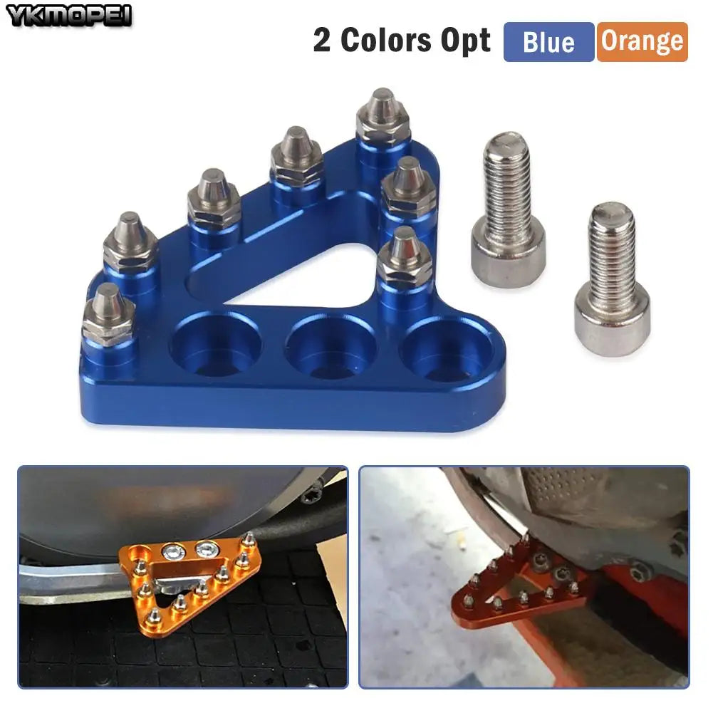 Rear Foot Brake Pedal Lever Step Tip Plate For KTM EXC EXCF SX SXF XC XCF XCW XCFW For Husqvarna TC FC TX FX MX Motocross