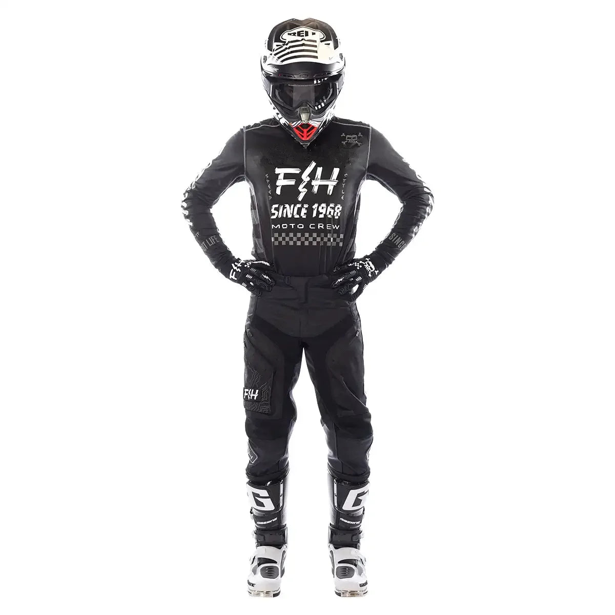 2023 FH Moto Suit Motocross Gear Set Off Road Jersey Set With Pocket Dirt Bike Jersey And Pants MX Racing Clothing