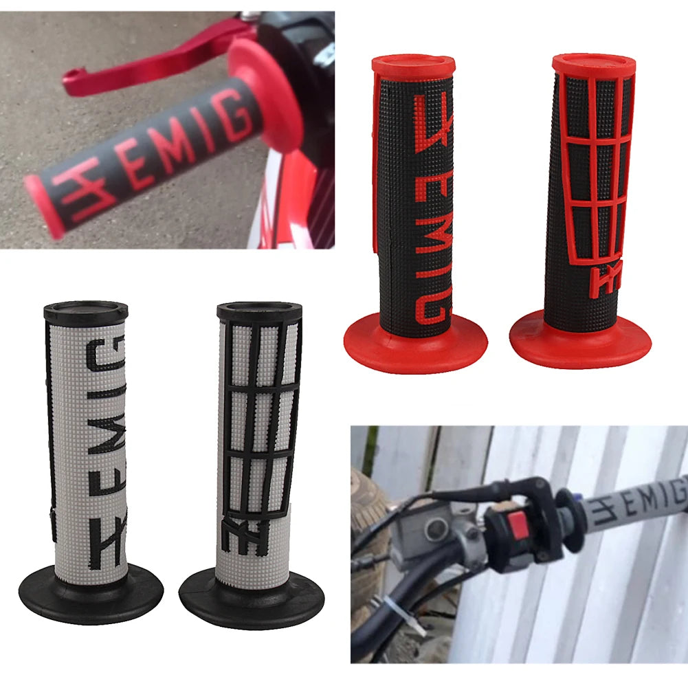 For CRF YZF KXF SXF SSR SDG BSE Dirt Pit Bike Motorcycle Universal 22mm Grips EMIG Grip Handle MX Grip Hand