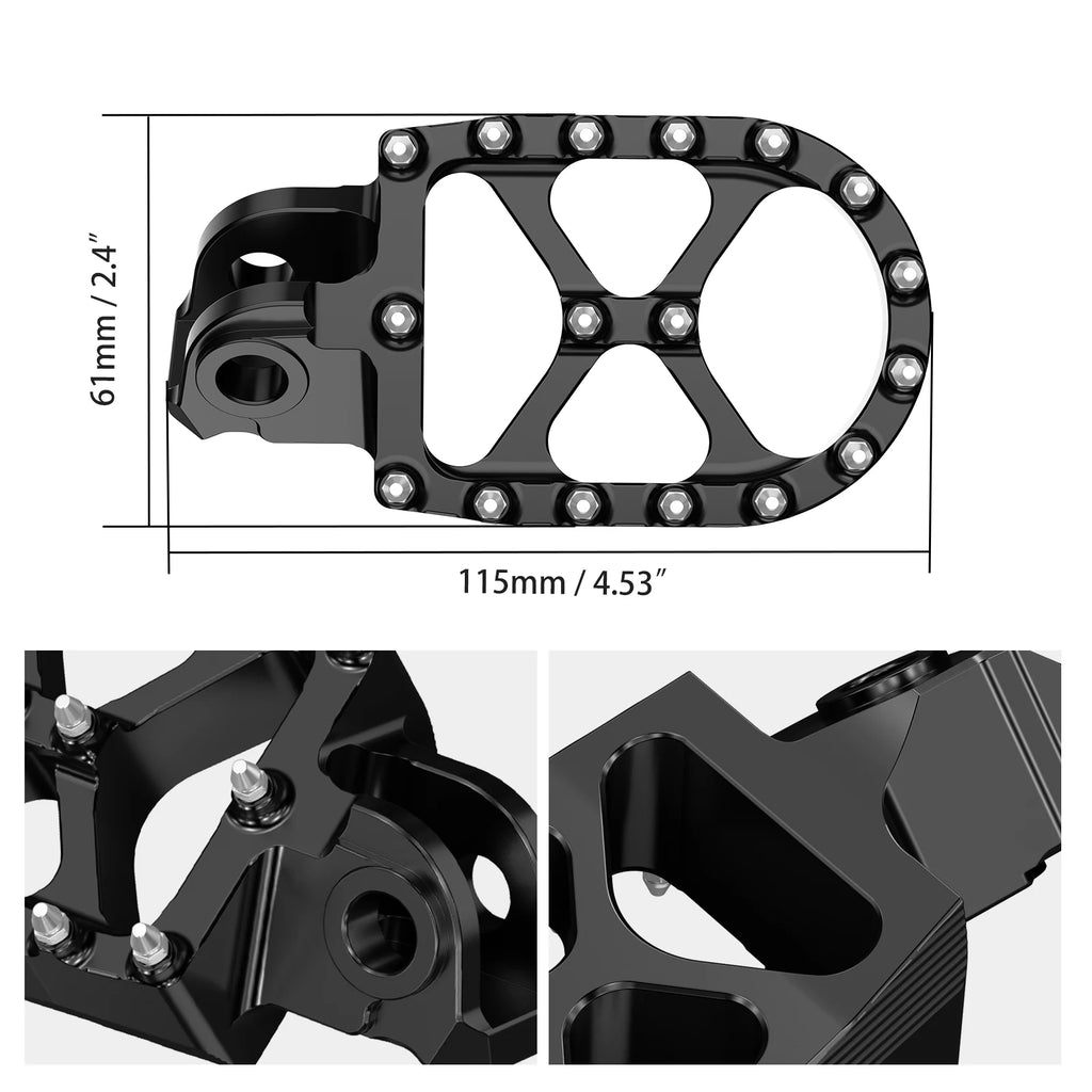 For KTM 690 Enduro R SMC R 2008-2024 950 990 1090 1190 1290 Adventure/R/S/T 2013-2024 Footrest Footpegs Foot Pegs Rests Pedal