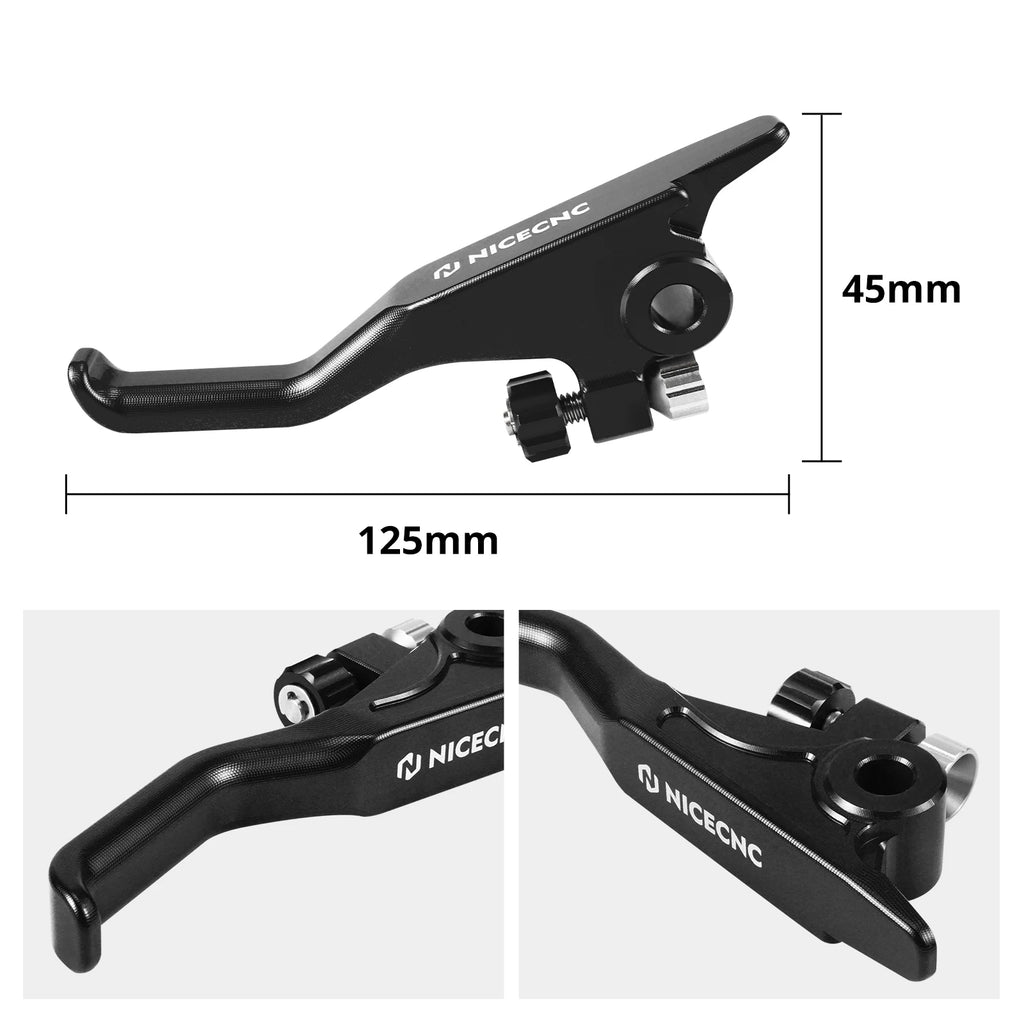 For KTM EXC 300 EXC 250 SX 125 SXF 450 2014-2025 For Husqvarna TE 300 FE 250 FE 450 2025 Shorty Brake Lever For GasGas MC250F