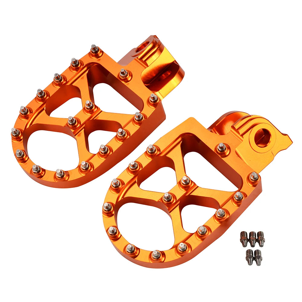 For KTM 690 Enduro R SMC R 2008-2024 950 990 1090 1190 1290 Adventure/R/S/T 2013-2024 Footrest Footpegs Foot Pegs Rests Pedal
