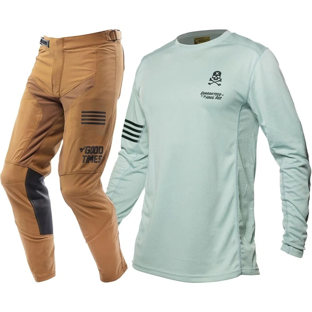 FH MX TLD Racing Jersey Set Dirt Bike Motocross Gear Set ATV Motorcycle Combo Off Road Jersey And Pant