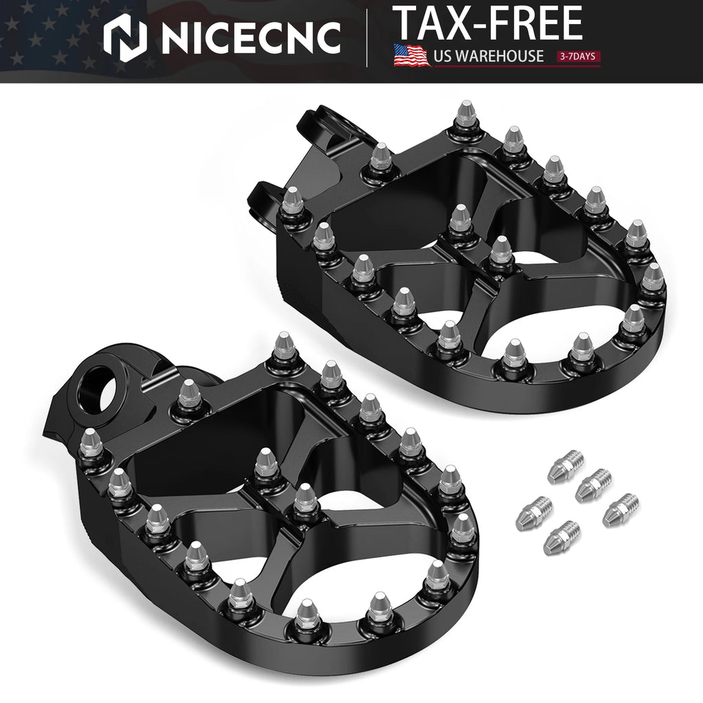 For KTM 690 Enduro R SMC R 2008-2024 950 990 1090 1190 1290 Adventure/R/S/T 2013-2024 Footrest Footpegs Foot Pegs Rests Pedal