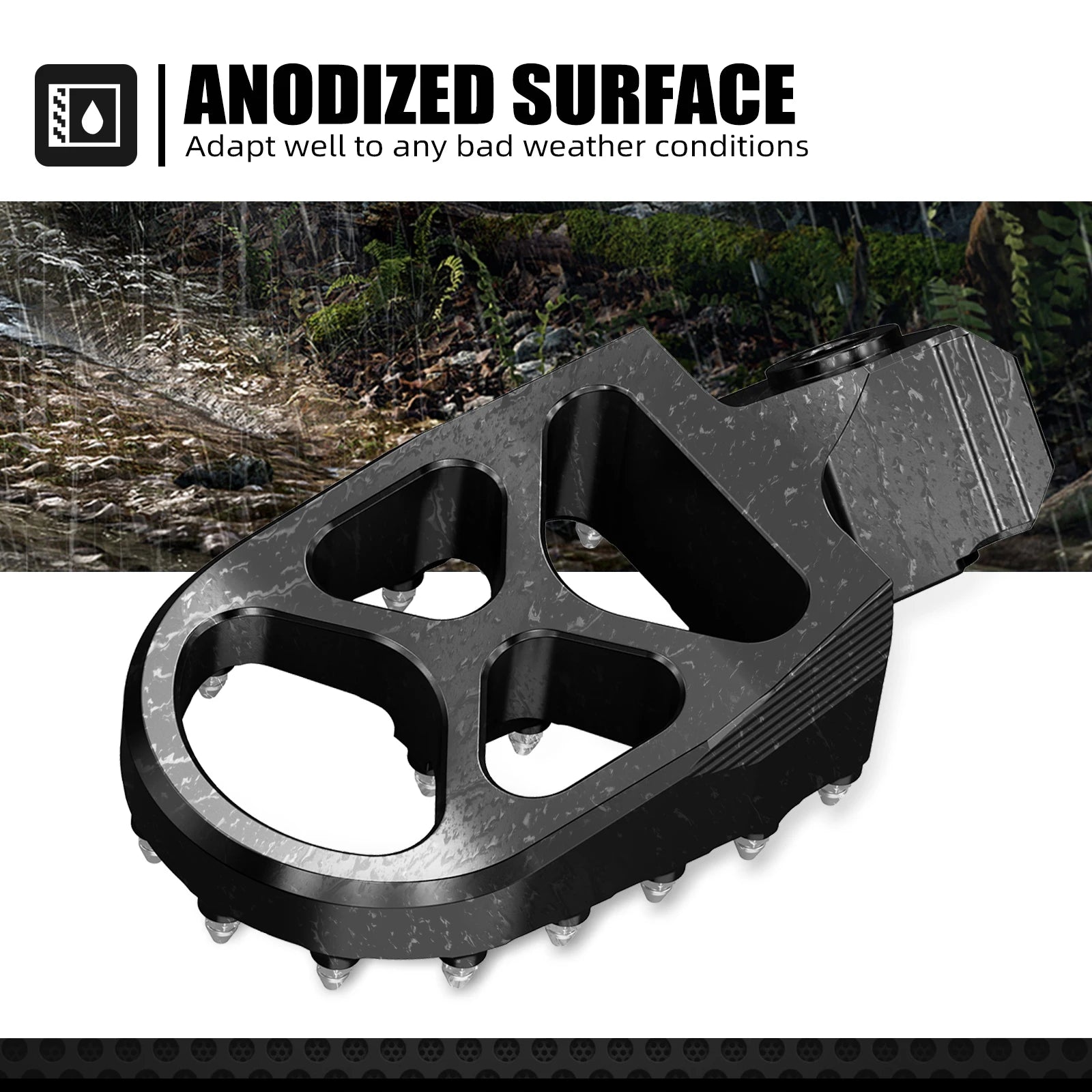 For KTM 690 Enduro R SMC R 2008-2024 950 990 1090 1190 1290 Adventure/R/S/T 2013-2024 Footrest Footpegs Foot Pegs Rests Pedal