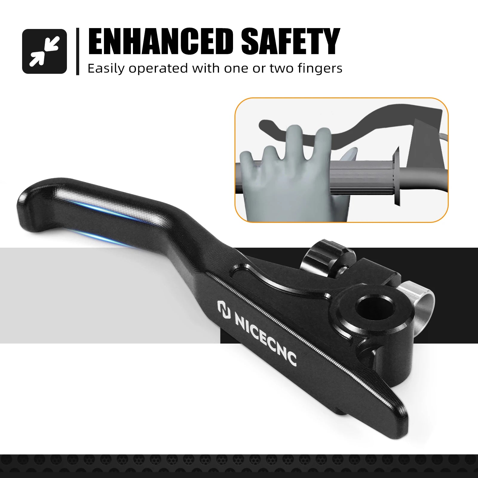 For KTM EXC 300 EXC 250 SX 125 SXF 450 2014-2025 For Husqvarna TE 300 FE 250 FE 450 2025 Shorty Brake Lever For GasGas MC250F