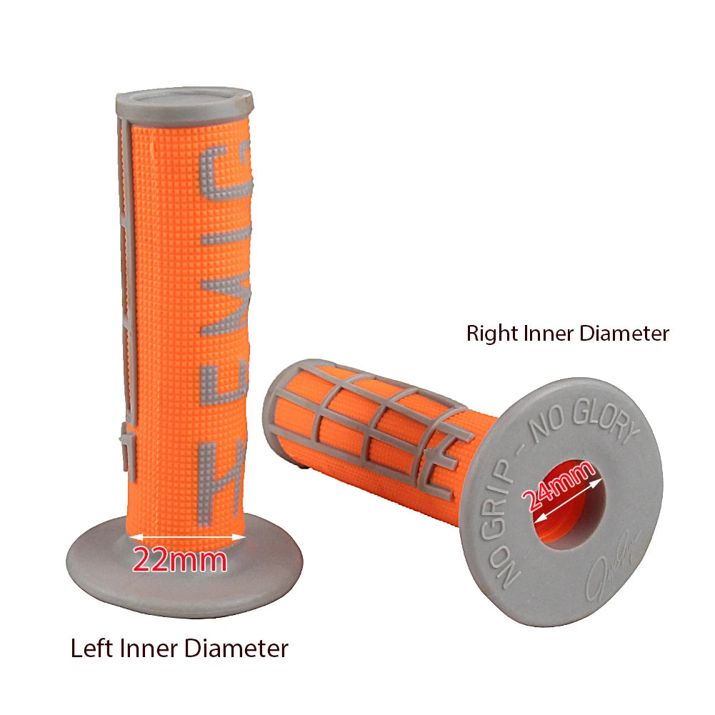 For CRF YZF KXF SXF SSR SDG BSE Dirt Pit Bike Motorcycle Universal 22mm Grips EMIG Grip Handle MX Grip Hand